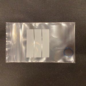 blue stainless steel nose ring